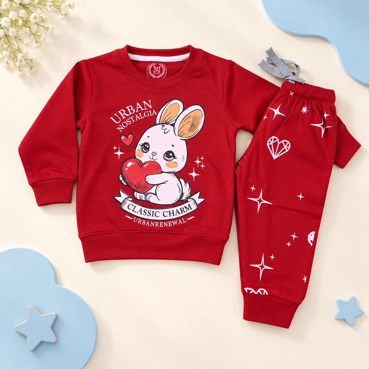 Cute Bunny Red Two-Pack