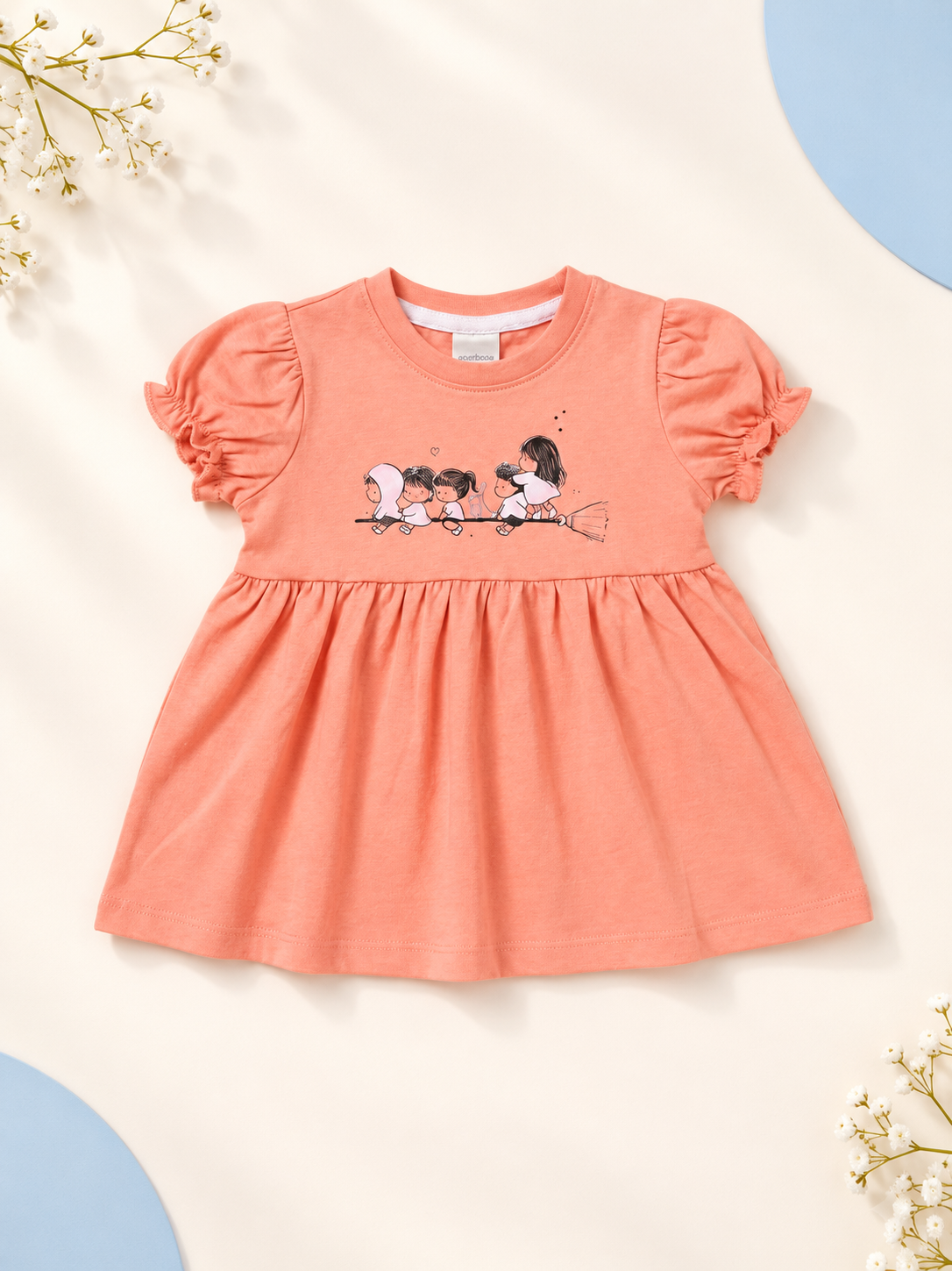 Peach Frock