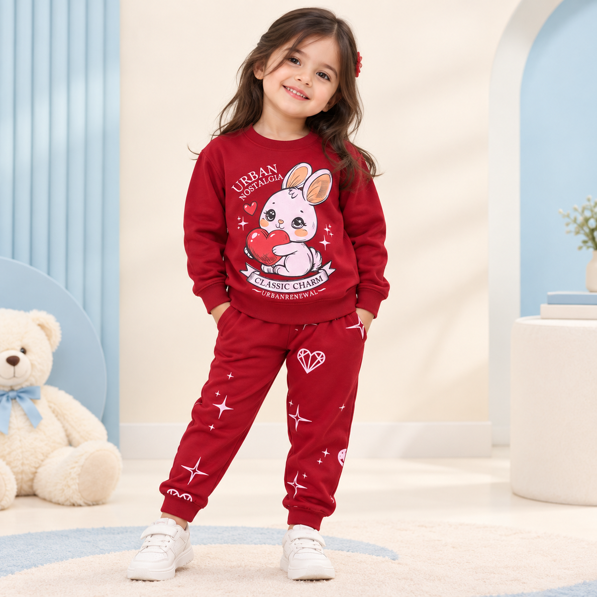 Cute Bunny Red Two-Pack