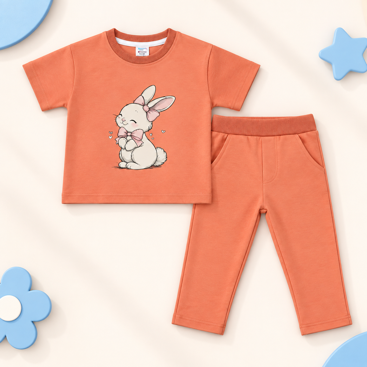 Peachy Bunny Two-Pack