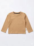 Brown Full Sleeve T-Shirt